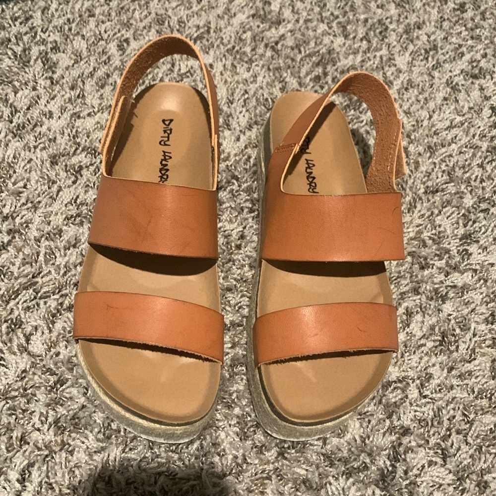 Dirty Laundry platform sandals